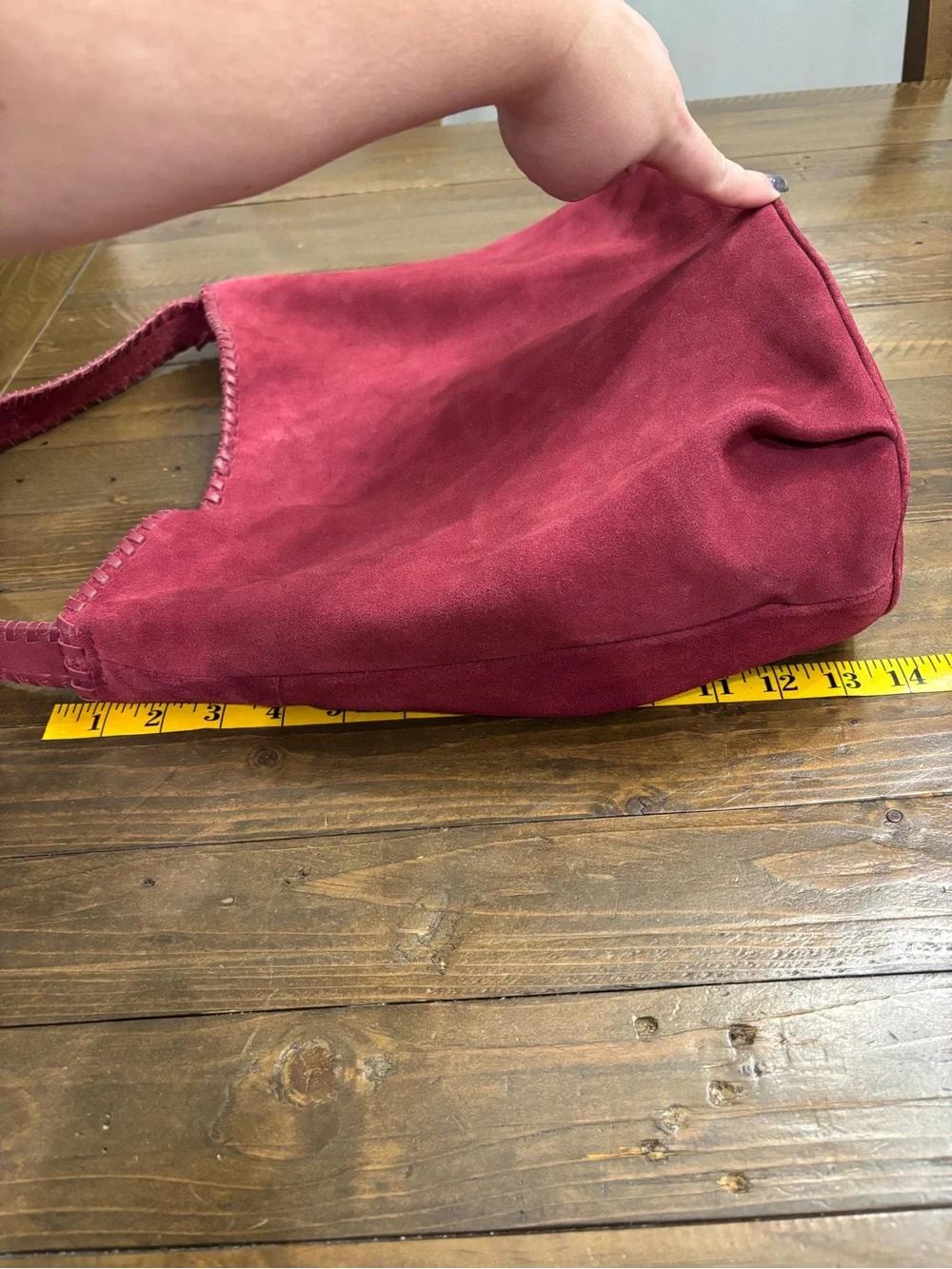 N/A spacious burgundy